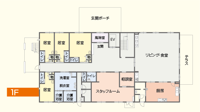 リーブル和泉：フロア平面図