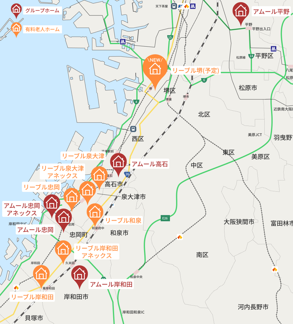 施設マップ
