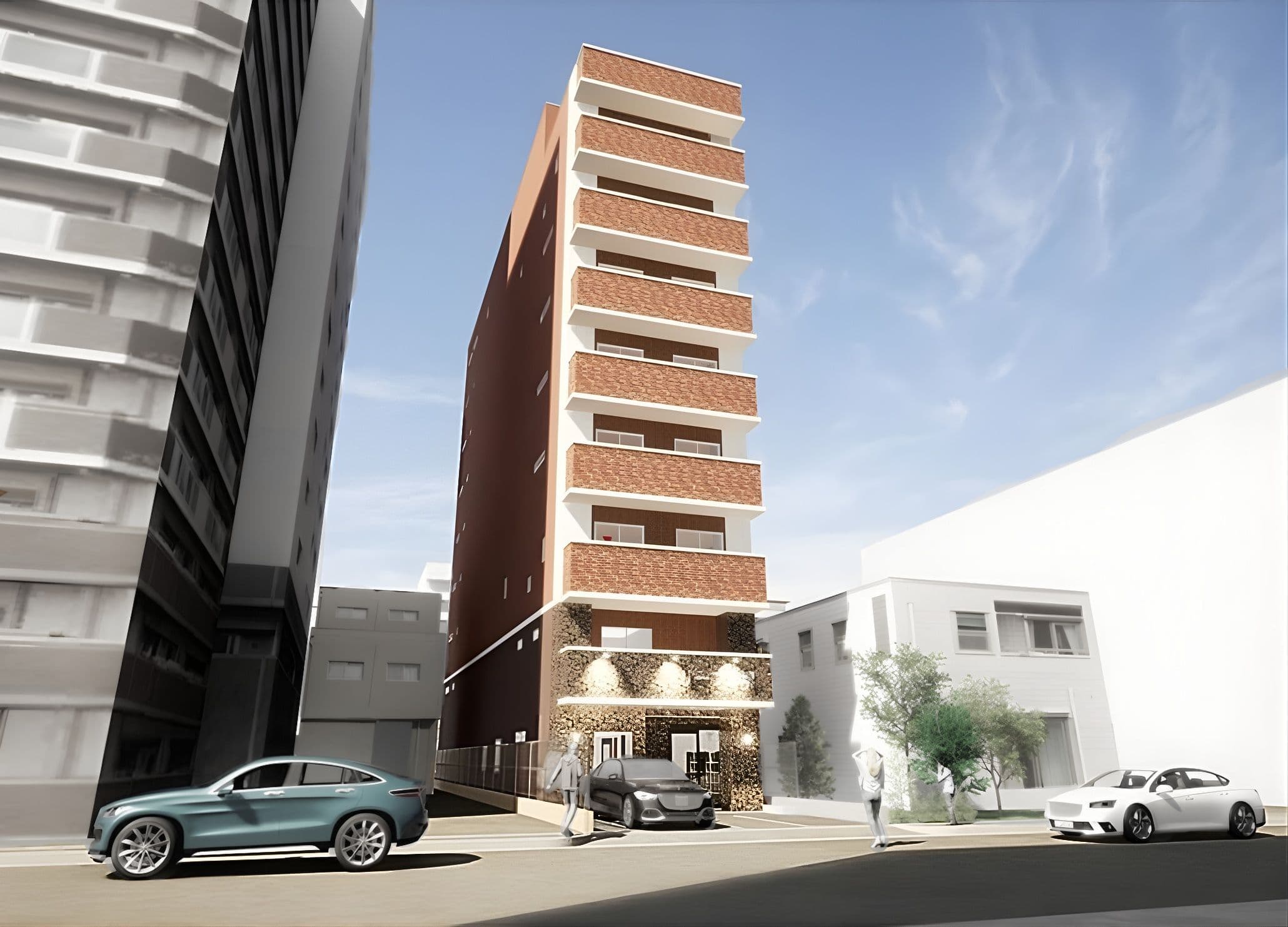 外観写真：サービス付き高齢者向け住宅リーブル堺