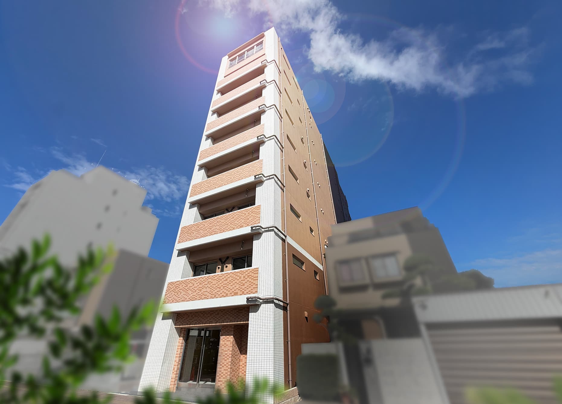 外観写真：サービス付き高齢者向け住宅リーブル堺